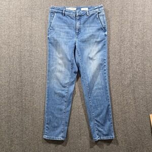 Pilcro Light Blue Cropped Jeans